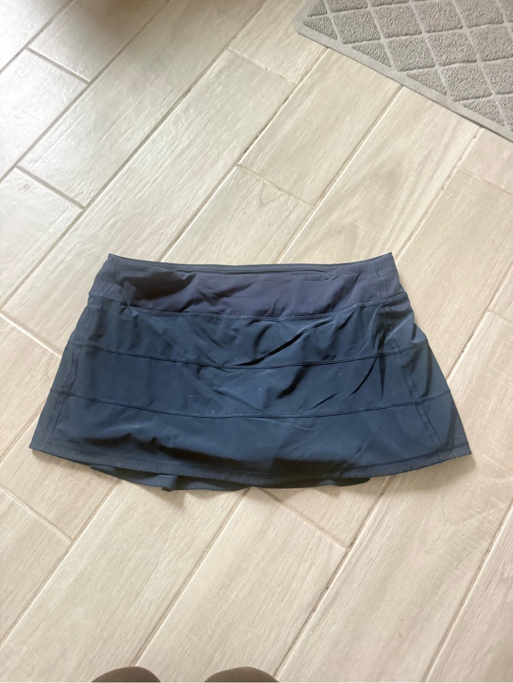 lululemon athletica Black Active Mini Skirt